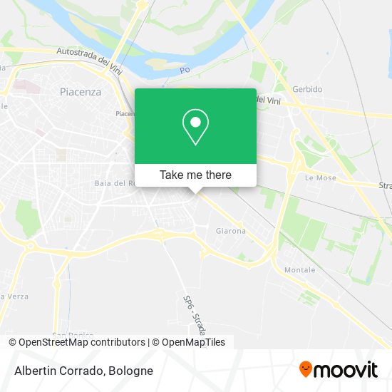 Albertin Corrado map