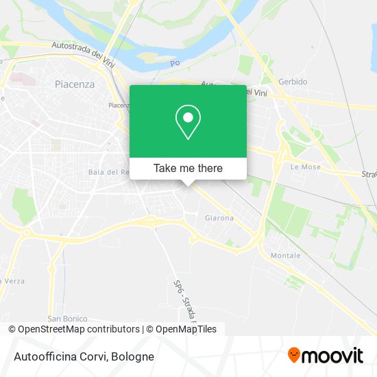 Autoofficina Corvi map