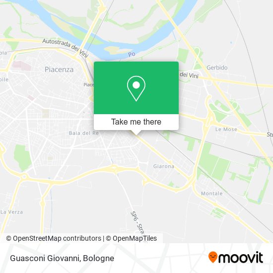 Guasconi Giovanni map