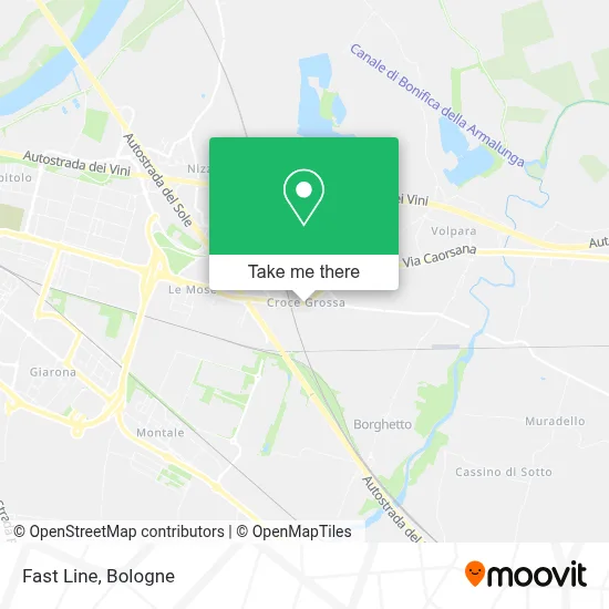 Fast Line map