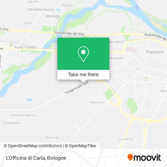 L'Officina di Carla map