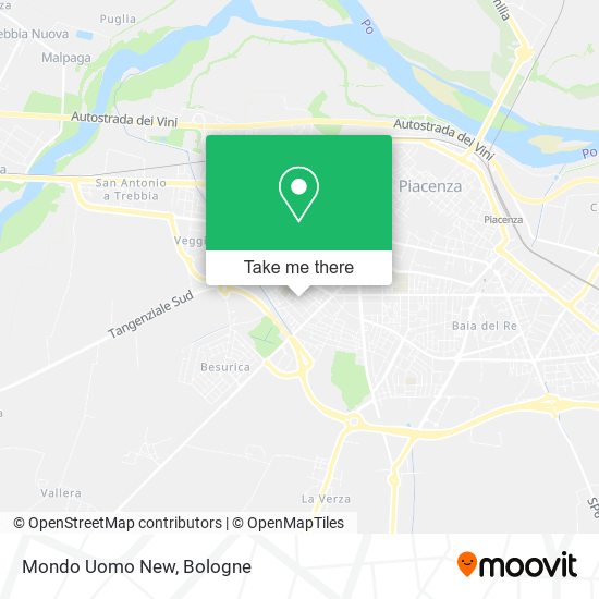 Mondo Uomo New map