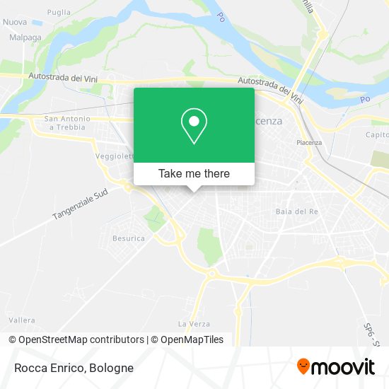 Rocca Enrico map