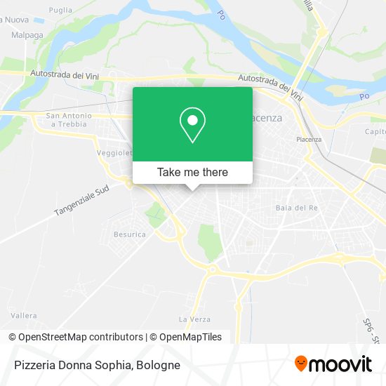 Pizzeria Donna Sophia map