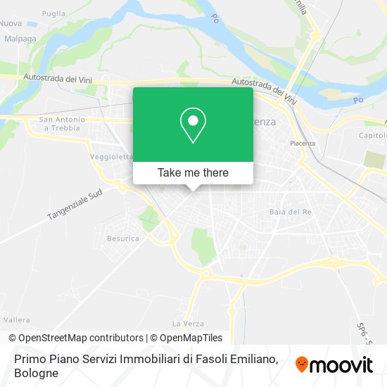 Primo Piano Servizi Immobiliari di Fasoli Emiliano map