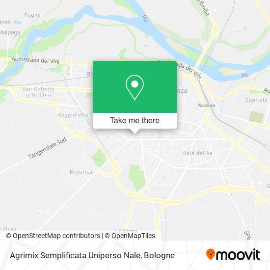 Agrimix Semplificata Uniperso Nale map