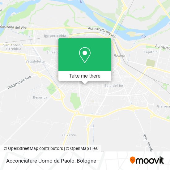 Acconciature Uomo da Paolo map