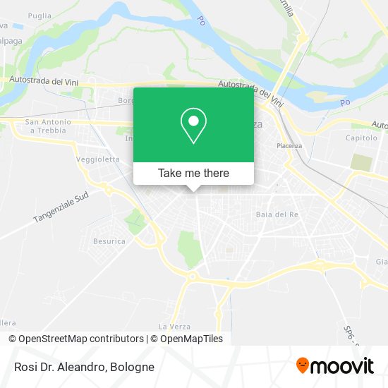 Rosi Dr. Aleandro map