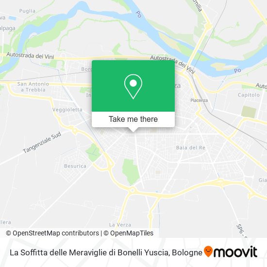 La Soffitta delle Meraviglie di Bonelli Yuscia map