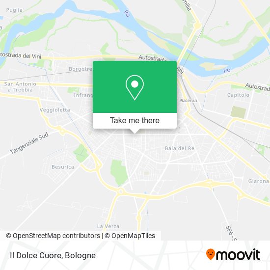 Il Dolce Cuore map