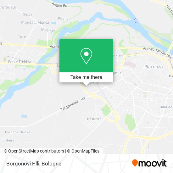 Borgonovi F.lli map