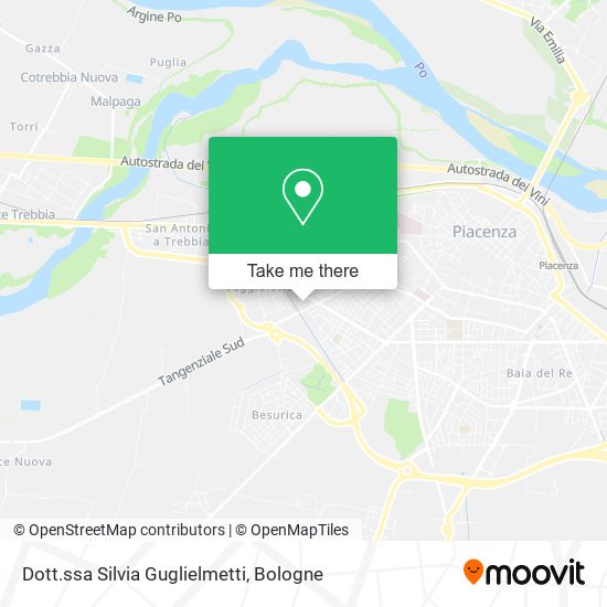 Dott.ssa Silvia Guglielmetti map