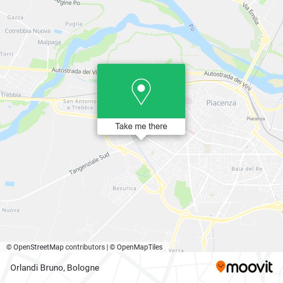 Orlandi Bruno map