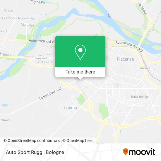 Auto Sport Ruggi map