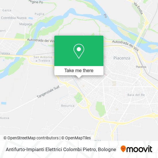 Antifurto-Impianti Elettrici Colombi Pietro map