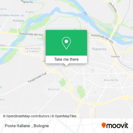 Poste Italiane . map