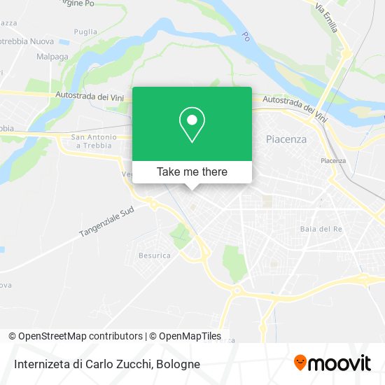 Internizeta di Carlo Zucchi map