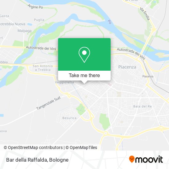 Bar della Raffalda map