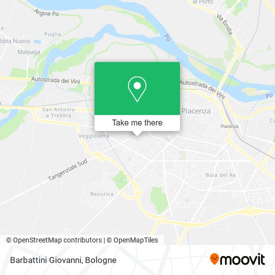 Barbattini Giovanni map