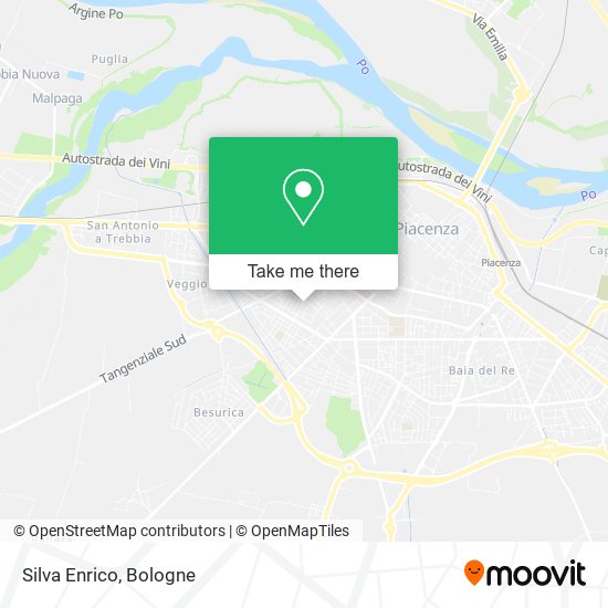 Silva Enrico map