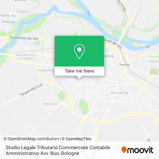 Studio Legale Tributario Commerciale Contabile Amministrativo Avv. Buo map