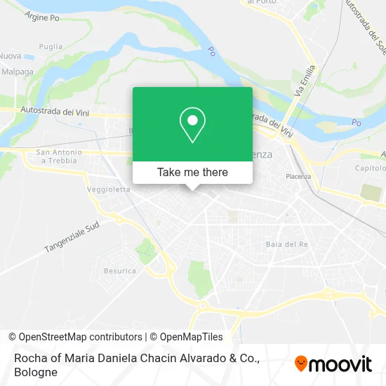 Rocha of Maria Daniela Chacin Alvarado & Co. map