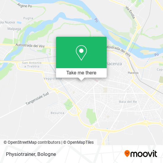 Physiotrainer map