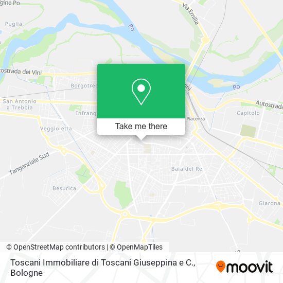 Toscani Immobiliare di Toscani Giuseppina e C. map