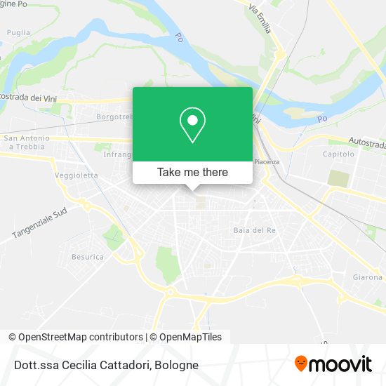 Dott.ssa Cecilia Cattadori map