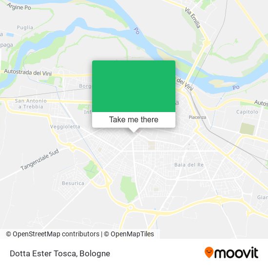 Dotta Ester Tosca map