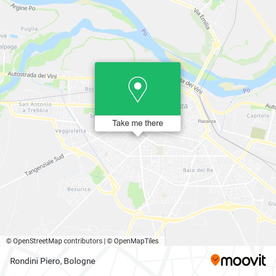 Rondini Piero map