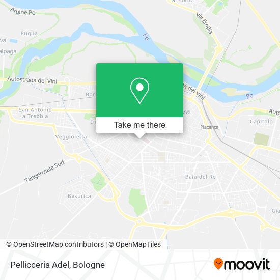 Pellicceria Adel map