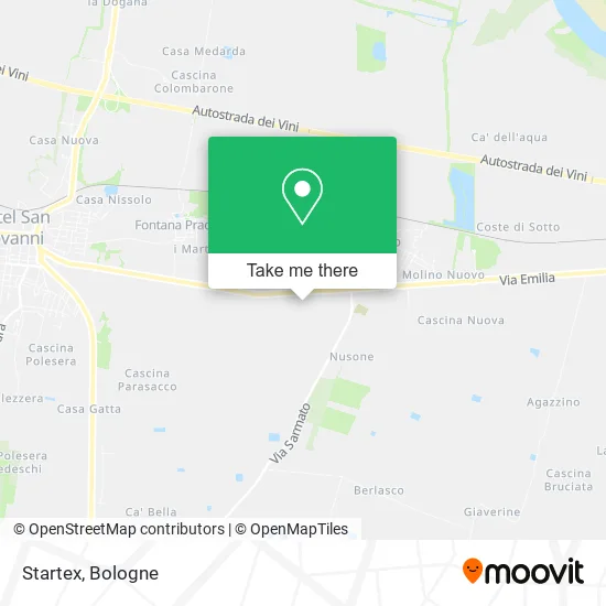 Startex map