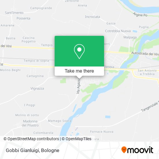 Gobbi Gianluigi map
