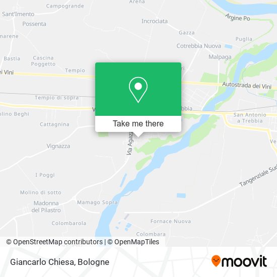 Giancarlo Chiesa map