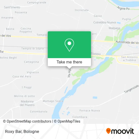 Roxy Bar map