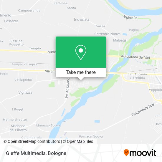 Gieffe Multimedia map