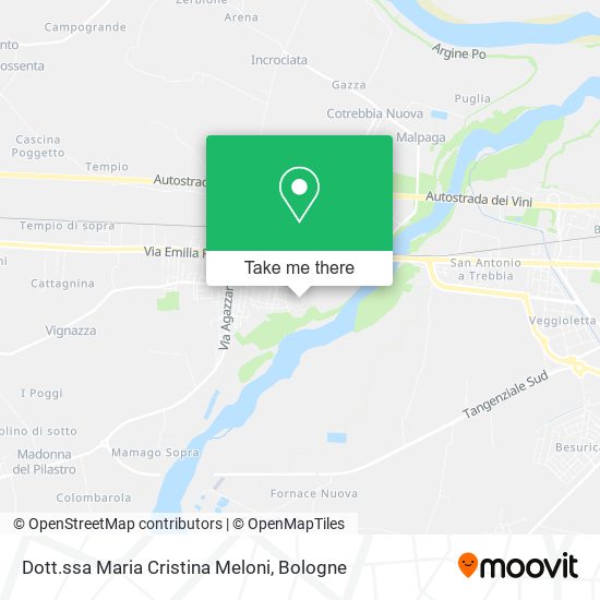 Dott.ssa Maria Cristina Meloni map