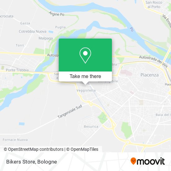 Bikers Store map