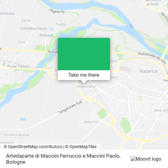 Artedaparte di Maccini Ferruccio e Maccini Paolo map