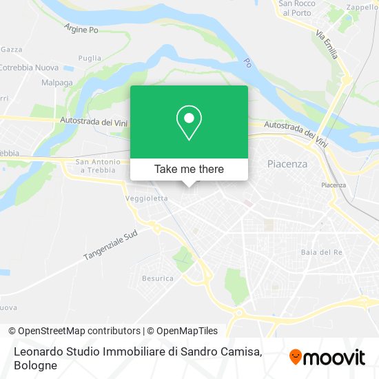 Leonardo Studio Immobiliare di Sandro Camisa map