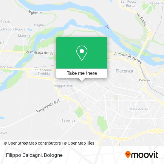 Filippo Calcagni map