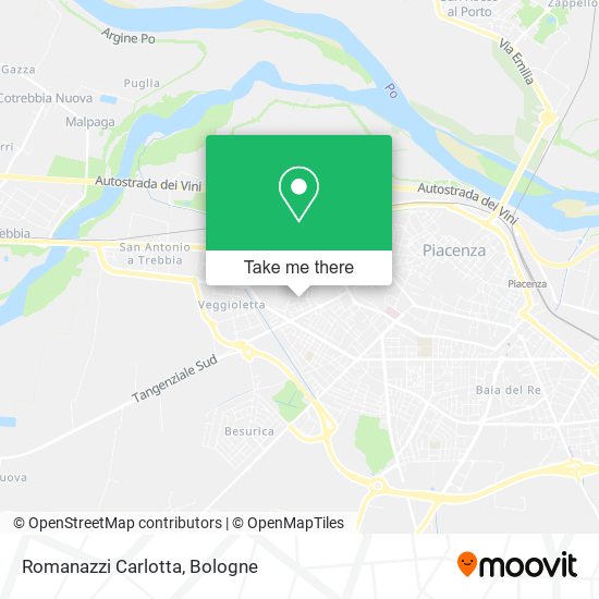 Romanazzi Carlotta map