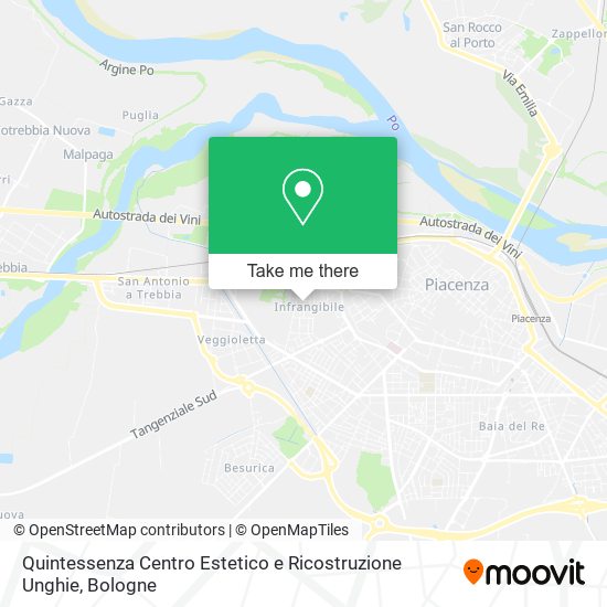 Quintessenza Centro Estetico e Ricostruzione Unghie map