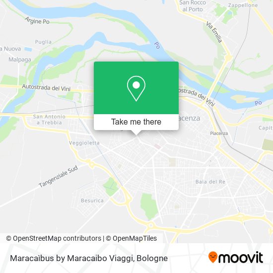 Maracaìbus by Maracaibo Viaggi map