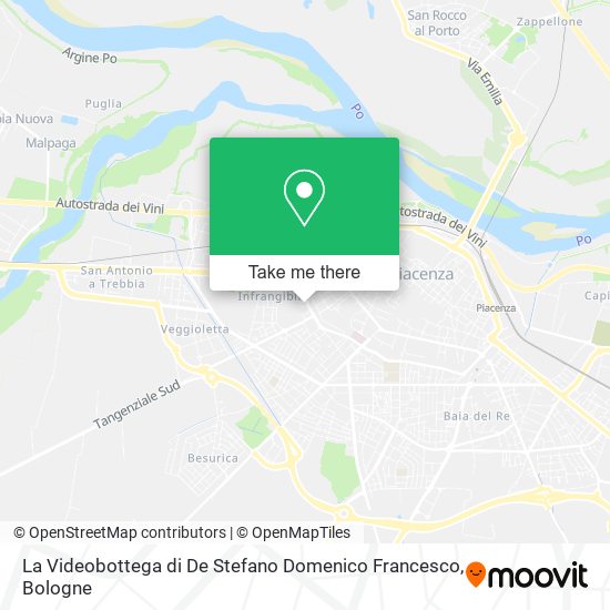 La Videobottega di De Stefano Domenico Francesco map
