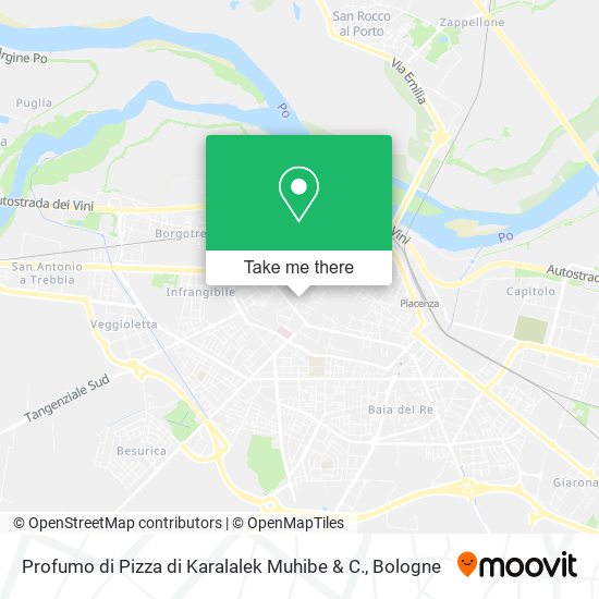 Profumo di Pizza di Karalalek Muhibe & C. map