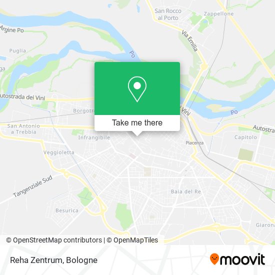 Reha Zentrum map