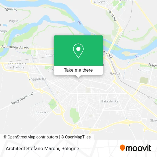 Architect Stefano Marchi map