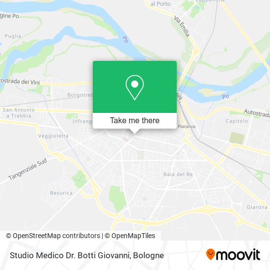 Studio Medico Dr. Botti Giovanni map